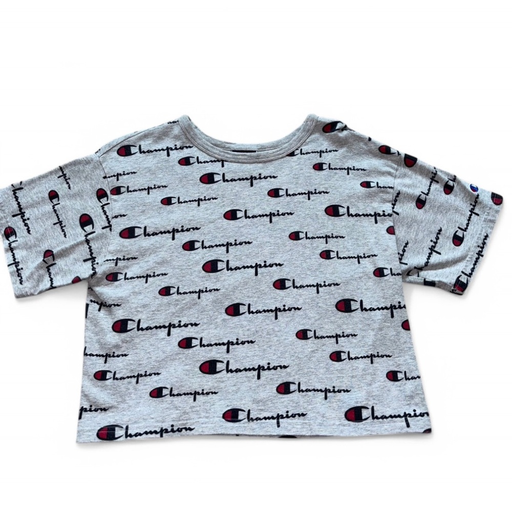 Grey Champion cropped tee